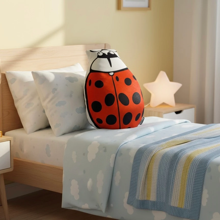 Uğur Böceği Yastık