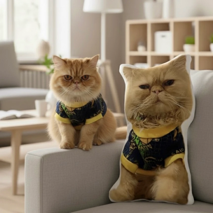 Evcil Hayvan Özel Kesim Yastık