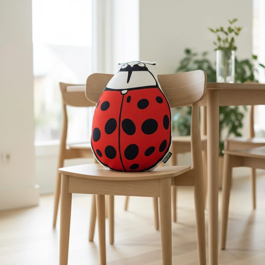 Uğur Böceği Yastık