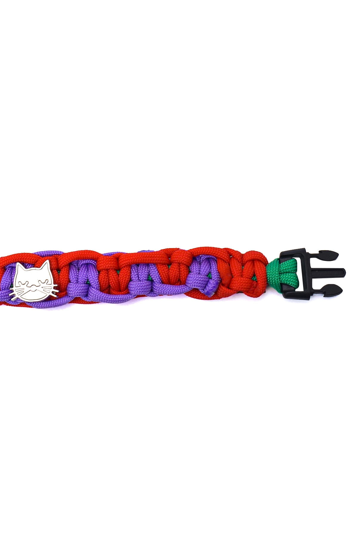 %100 El Yapımı Premium Paracord Örgü Kedi Tasması