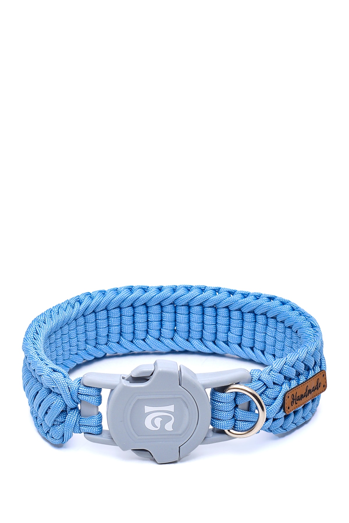 %100 El Yapımı Premium Paracord Örgü Boyun Tasması 