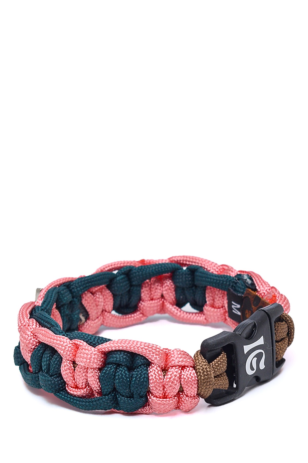 %100 El Yapımı Premium Paracord Örgü Kedi Tasması  - Pembe