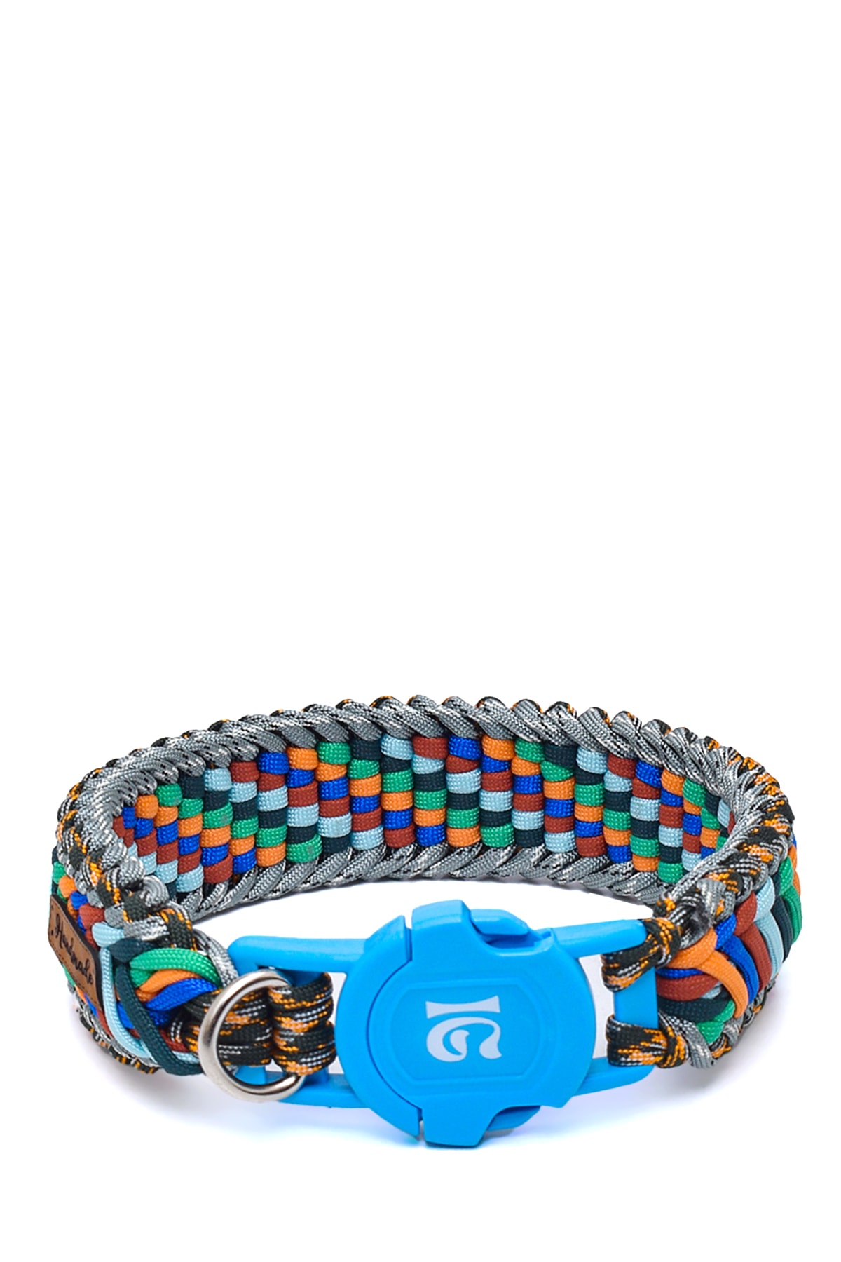 %100 El Yapımı Premium Paracord Örgü Boyun Tasması 