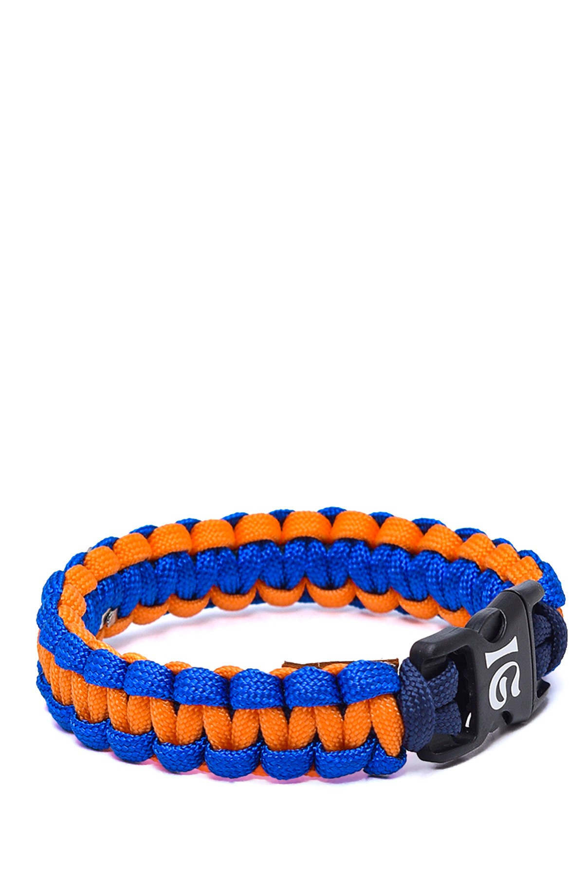 %100 El Yapımı Premium Paracord Örgü Kedi Tasması  - Koyu Mavi