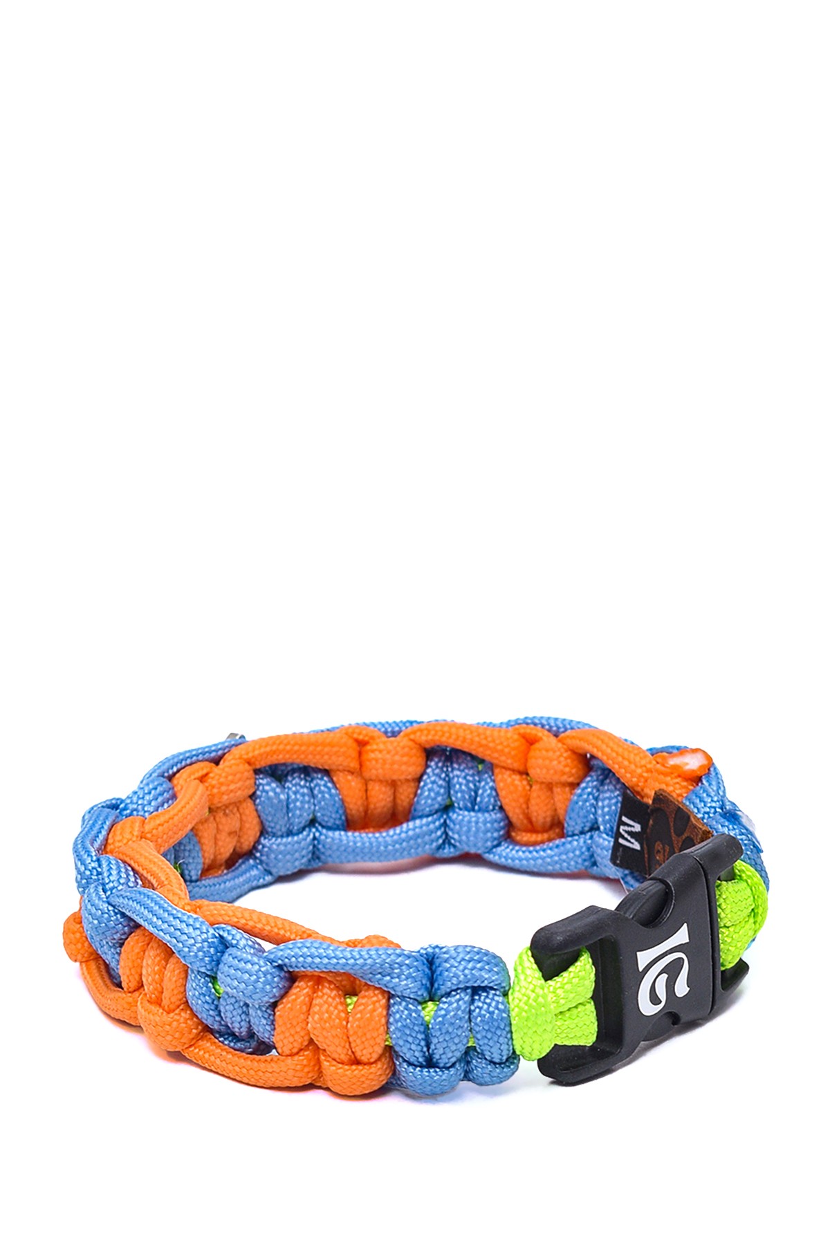 %100 El Yapımı Premium Paracord Örgü Kedi Tasması  - Turuncu