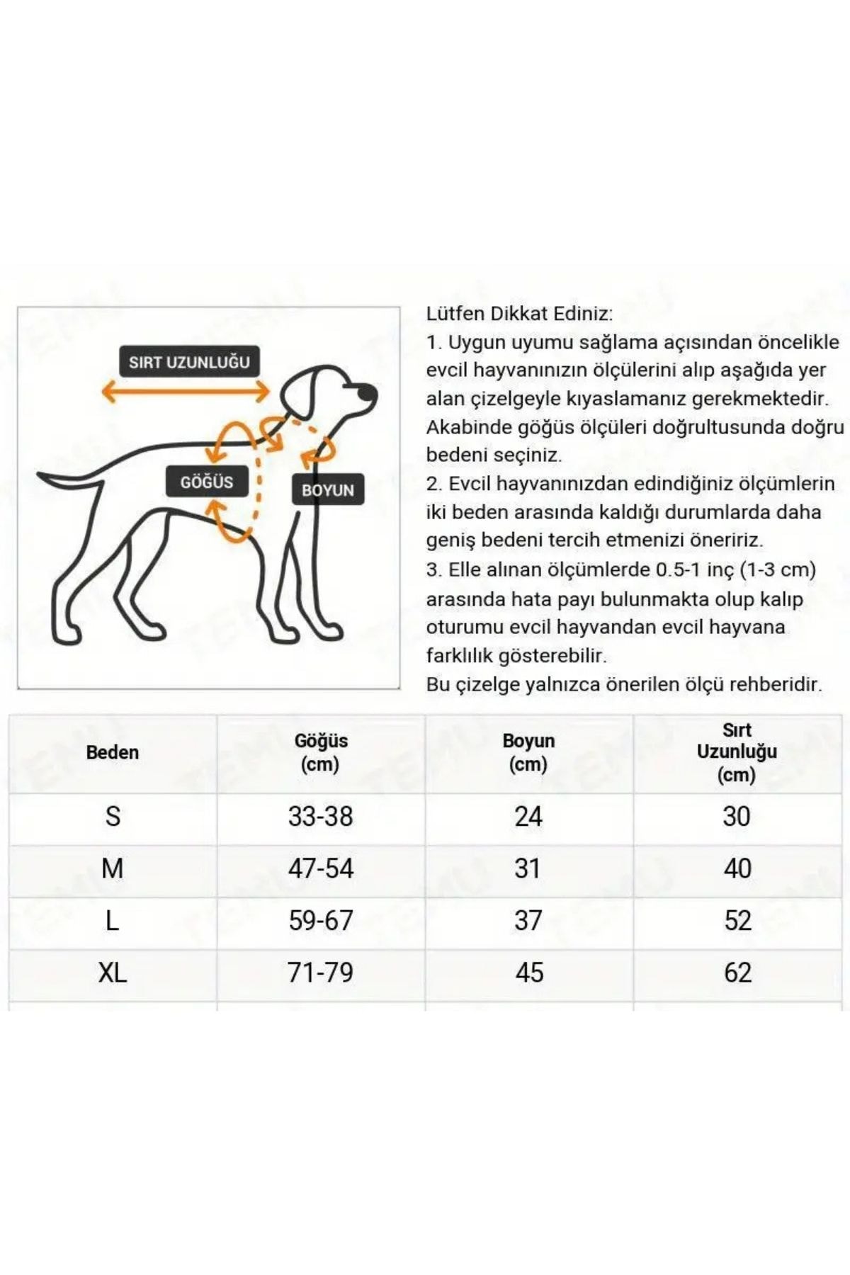 Reflektör Özellikli Su Geçirmez Köpek Yağmurluğu - Tüm Irklar