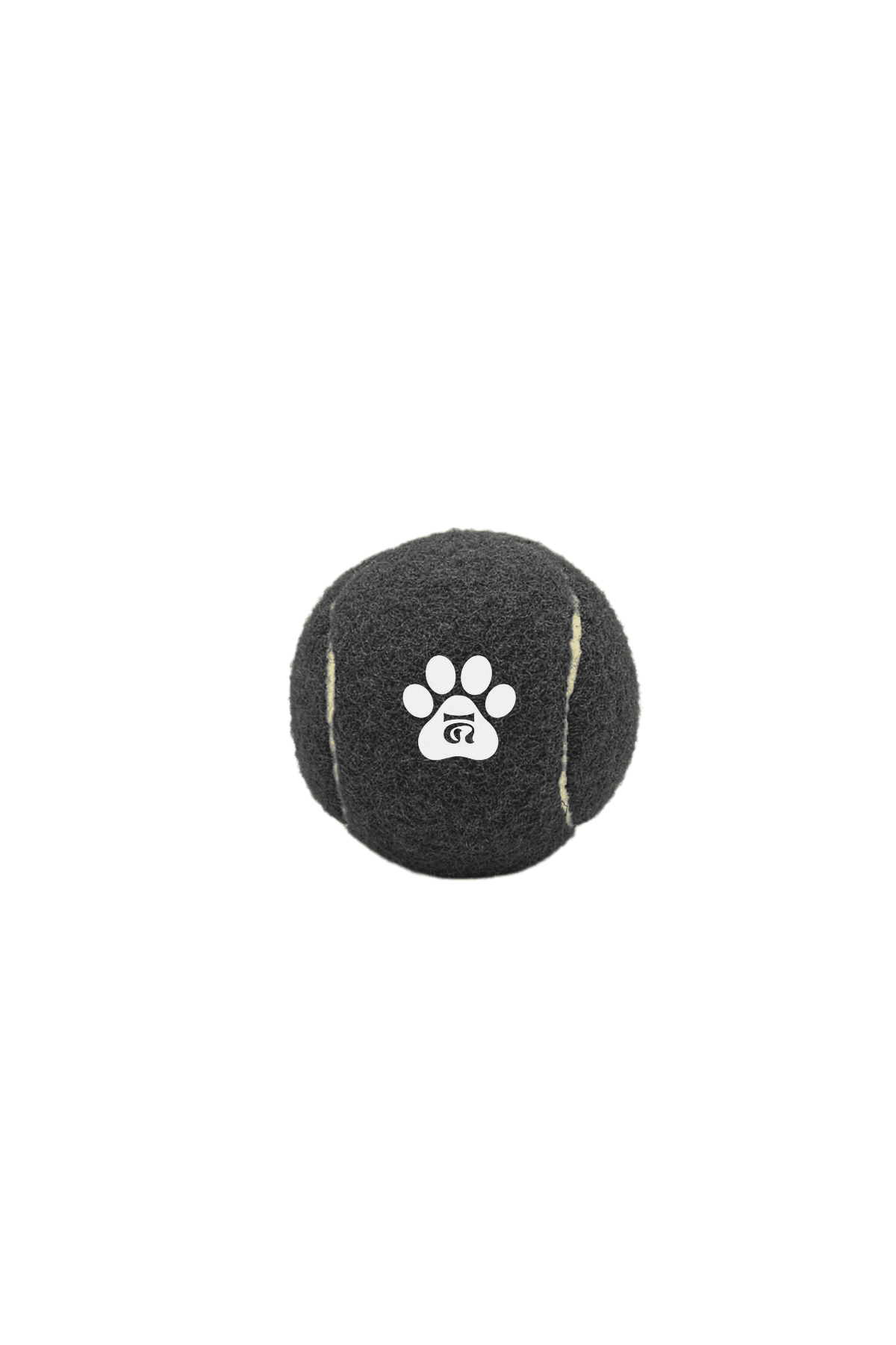 Tenis Topu Görünümlü Kedi Köpek Oyuncağı - Siyah