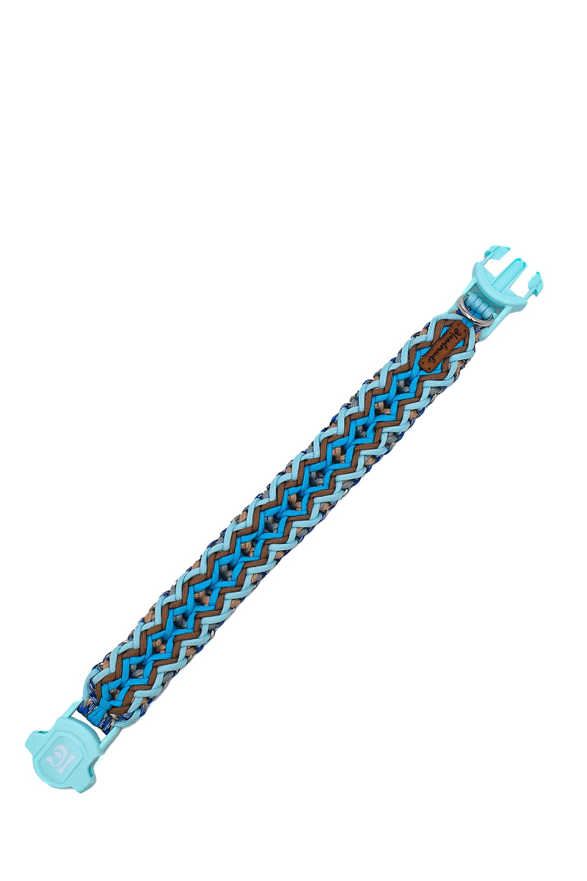 %100 El Yapımı Premium Paracord Örgü Boyun Tasması 