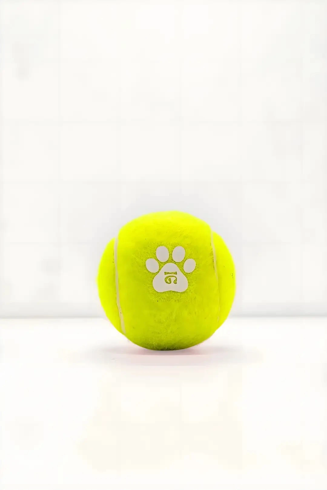Tenis Topu Görünümlü Kedi & Köpek Oyuncağı - Sarı