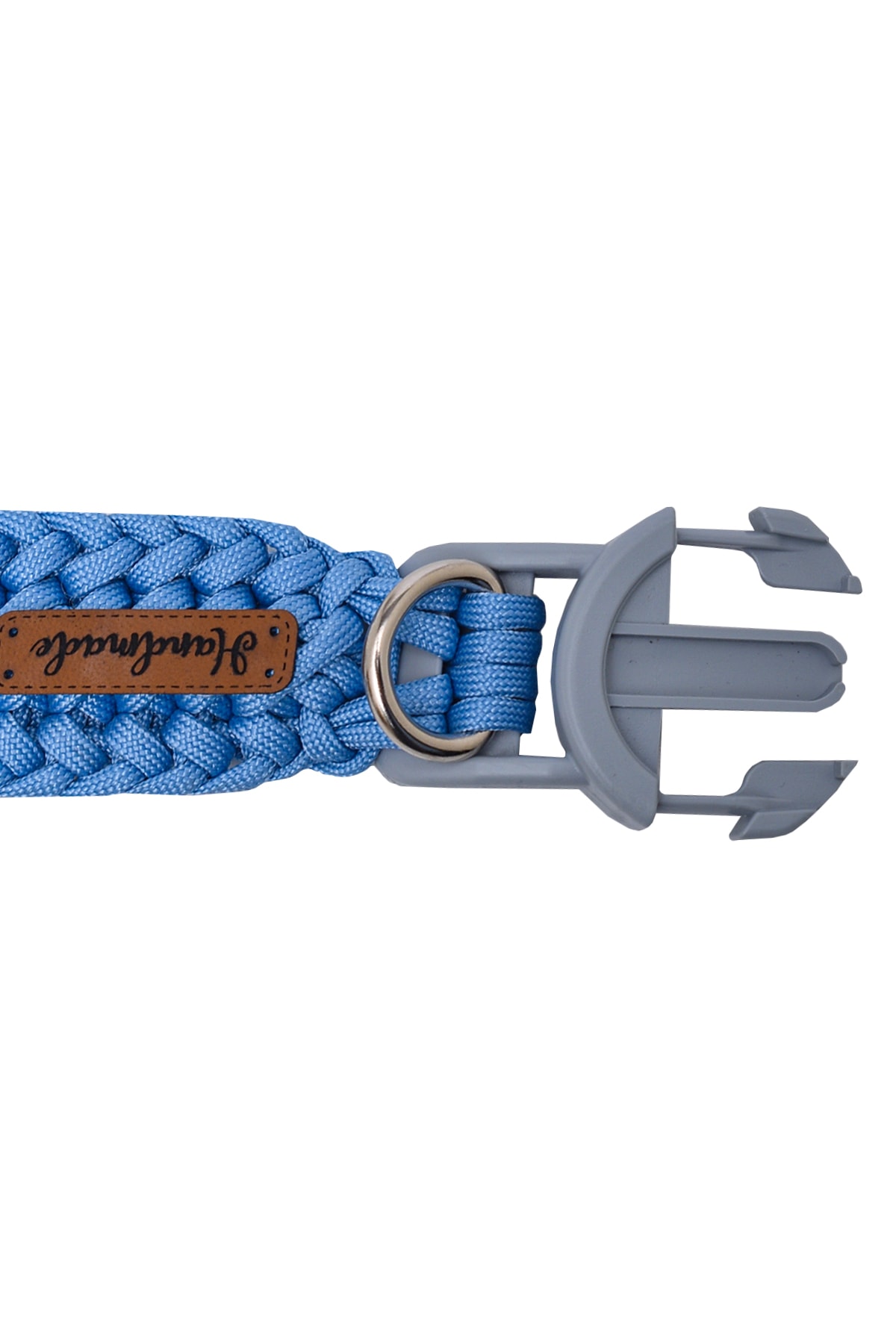 %100 El Yapımı Premium Paracord Örgü Boyun Tasması 