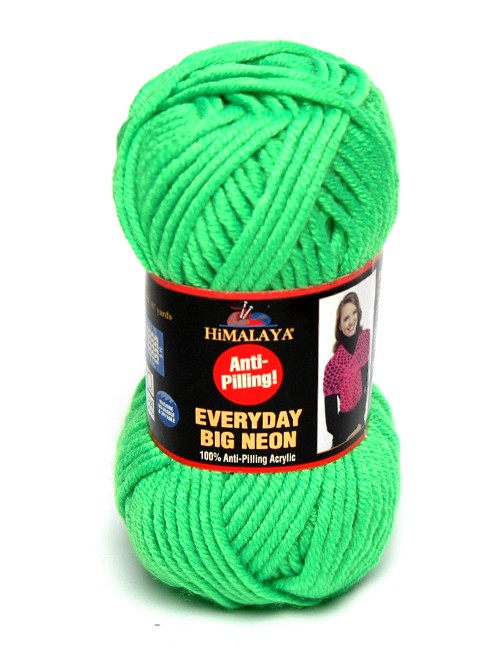 Everyday Big Neon Anti-Pilling (Tüylenmez) El Örgü İpi