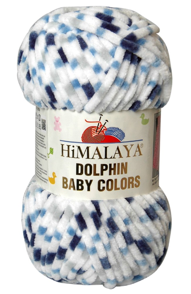 Dolphin Baby Colors Kadife El Örgü İpi