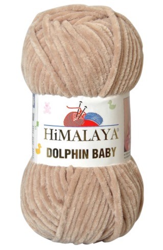 Dolphin Baby Kadife El Örgü İpi