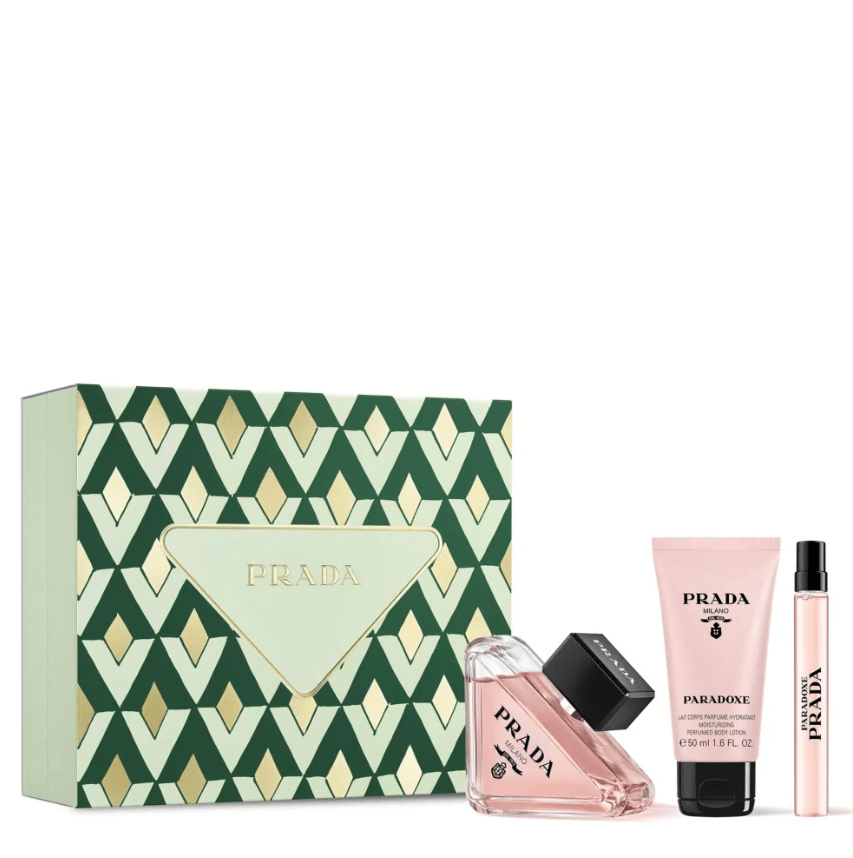 Paradoxe EDP 90ml, EDP Travel Spray 10ml and Body Lotion 50ml