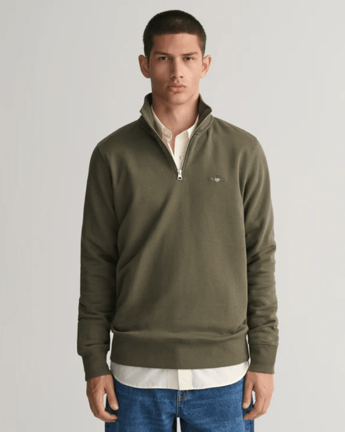 Shield Half-Zip Sweatshirt Juniper Green