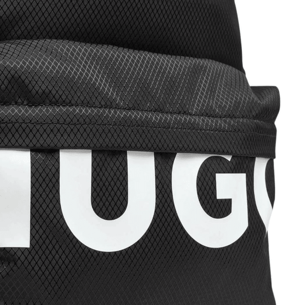Hugo Red Shaun Black Backpack 1026965901 