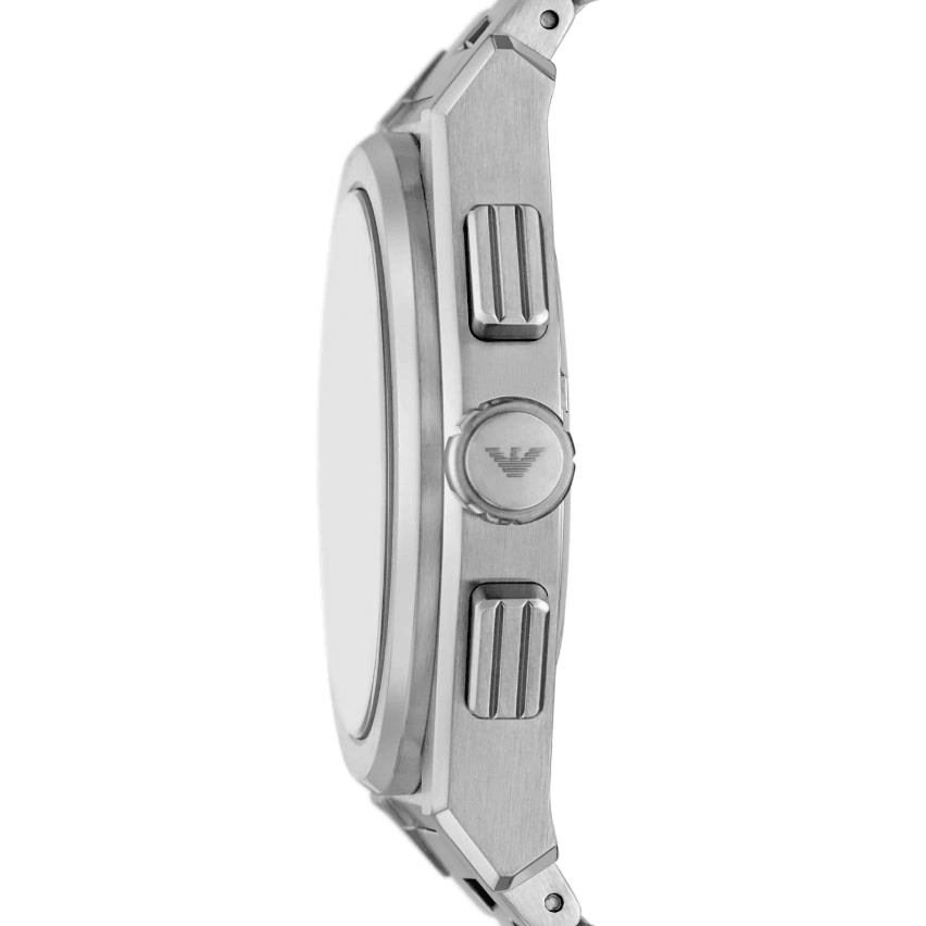 Silver Tone Chronograph Men's Watch AR11640