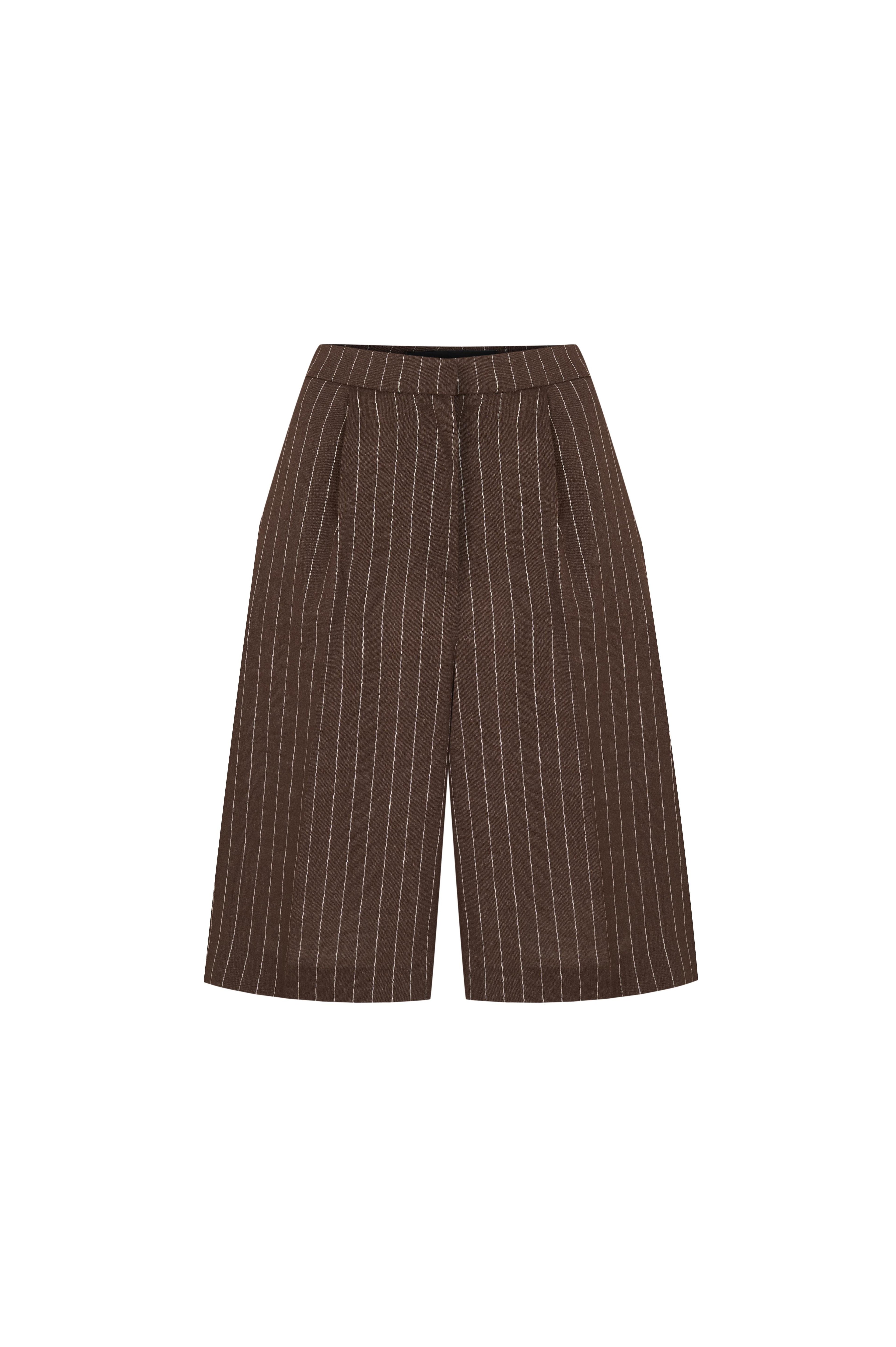 Striped Bermuda Short