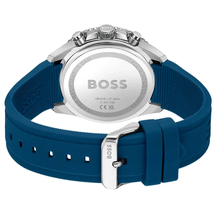 Runner Blue Navy Silicone Men's Watch HB1514245