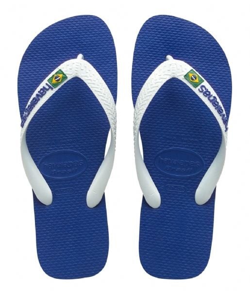 HAVAIANAS BRASIL LOGO MARINE BLUE 31/32