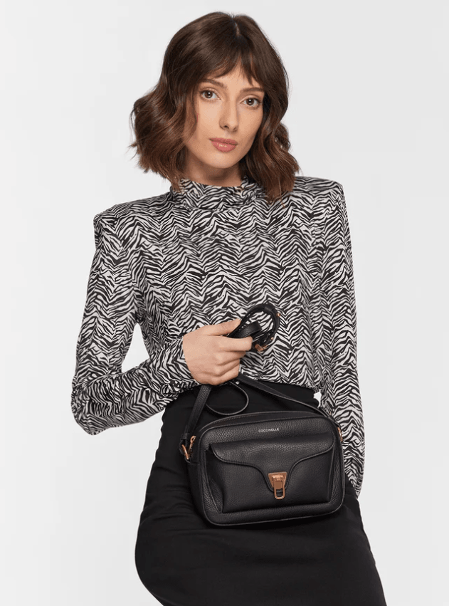  Beat Soft Crossbody Bag Black E1MF6150201