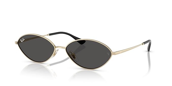 Oval Gold Metal Sunglasses 0RB375792138759