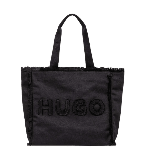 Hugo Red Becky Black Tote 1026035001 