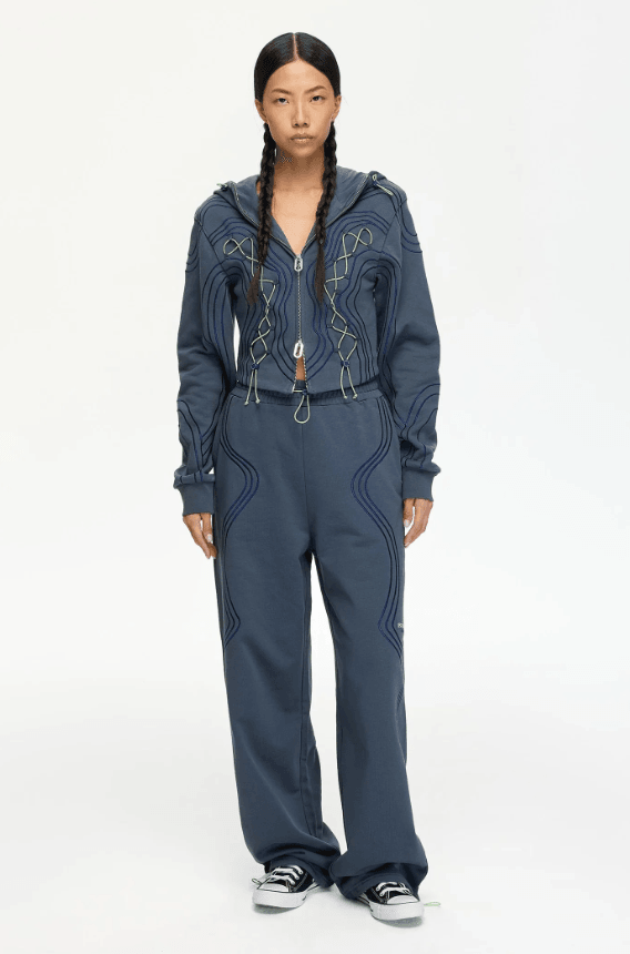 Relaxed Zip Hoodie 004