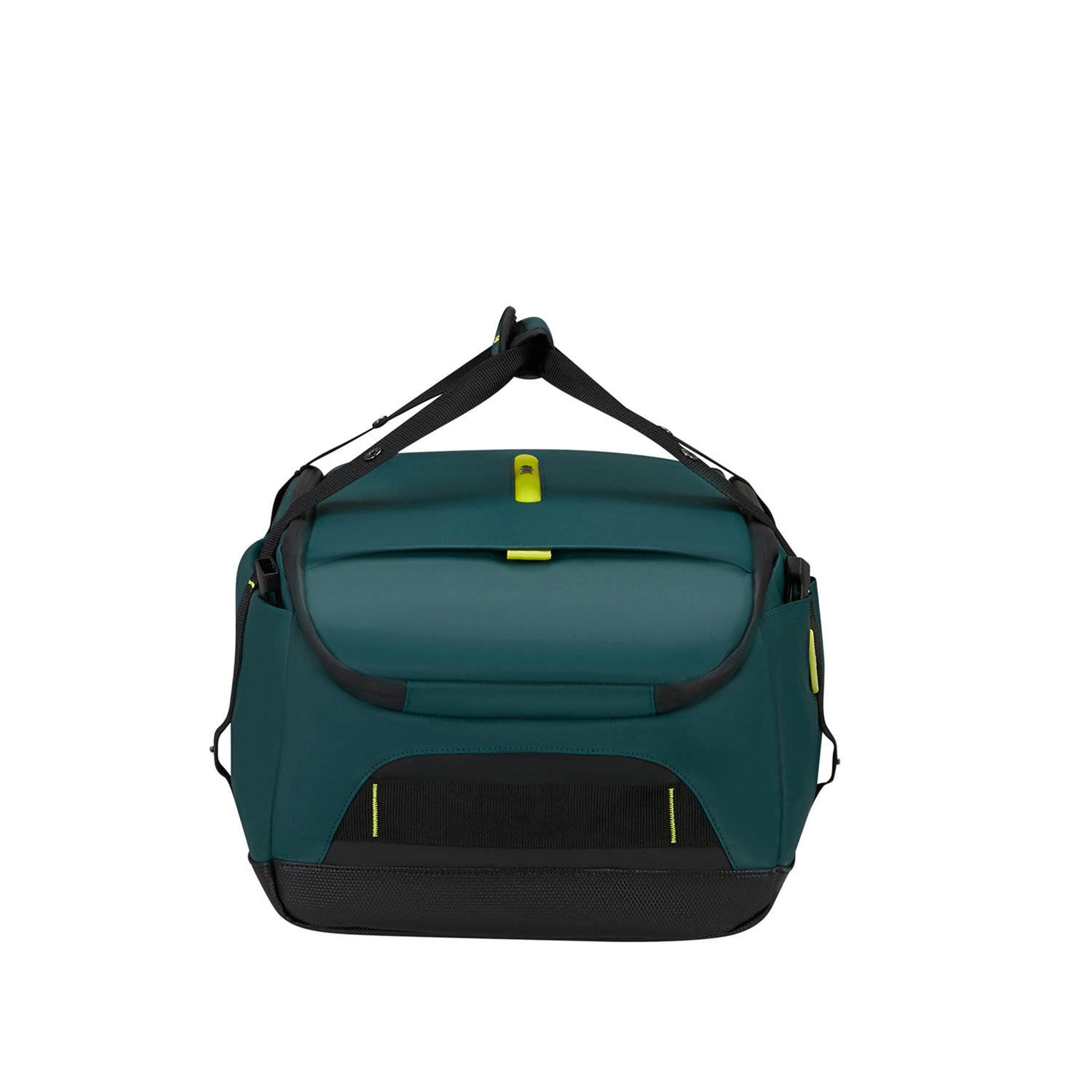 Eco Diver Dark Teal Lime Small Duffle Bag