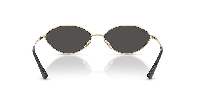 Oval Gold Metal Sunglasses 0RB375792138759