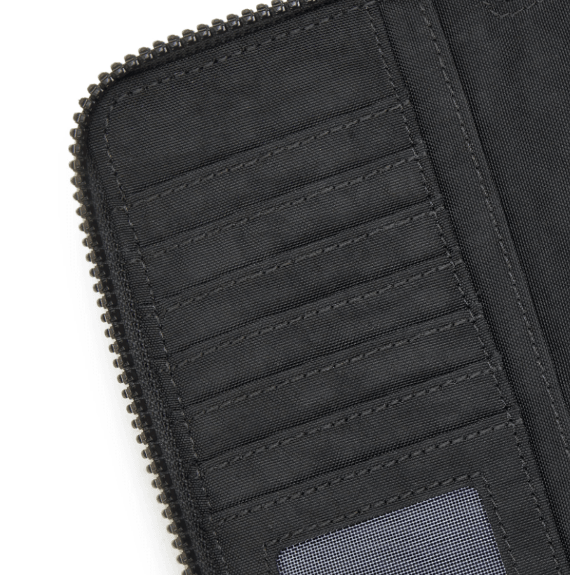 Money World Black Noir Large Wallet KPKI5411P391