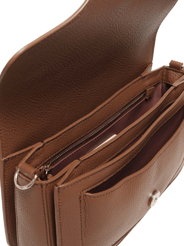 C-Me Cognac Handbag E1SSL120301