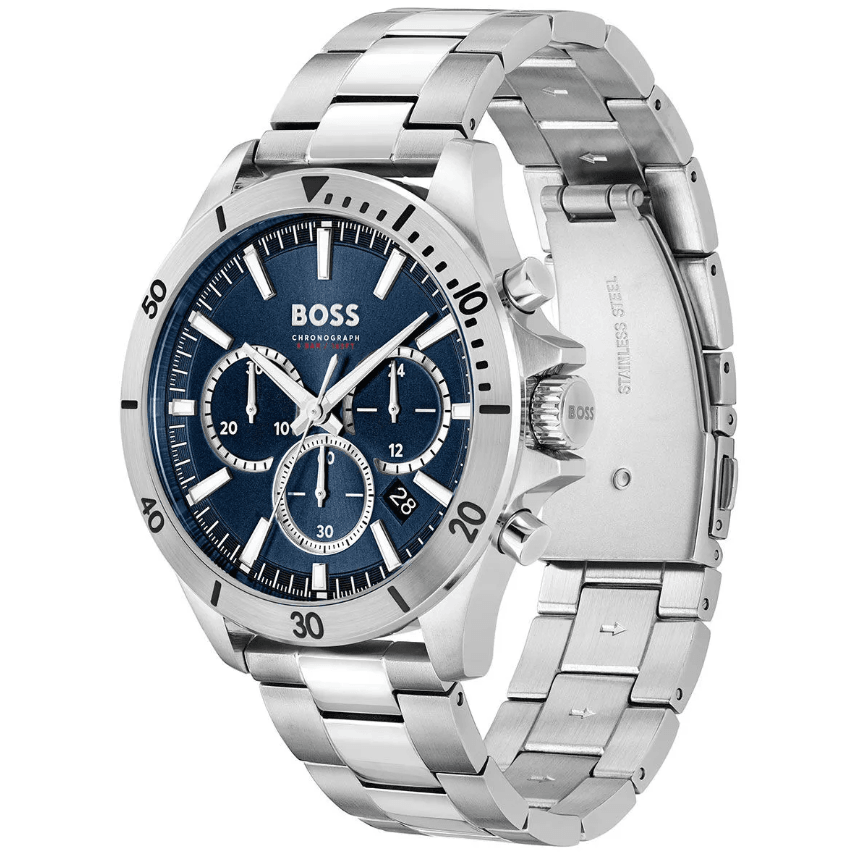 Silver Stainless Steel Men's Watch HB1514069