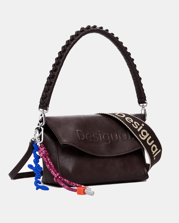 Half Logo Trokel Choco Shoulder Bag 