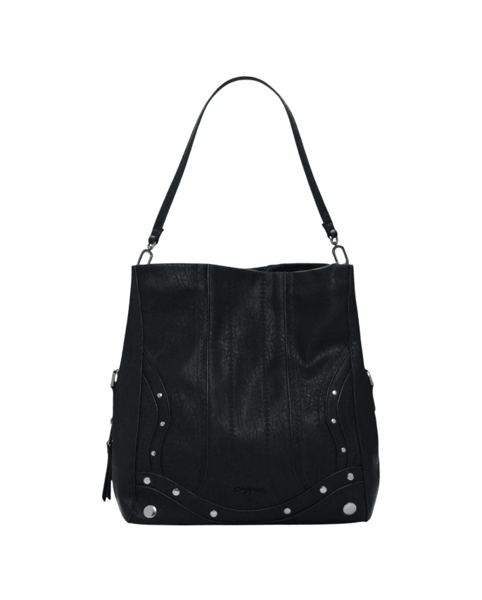 Embro Patch Loverty Black Shoulder Bag 