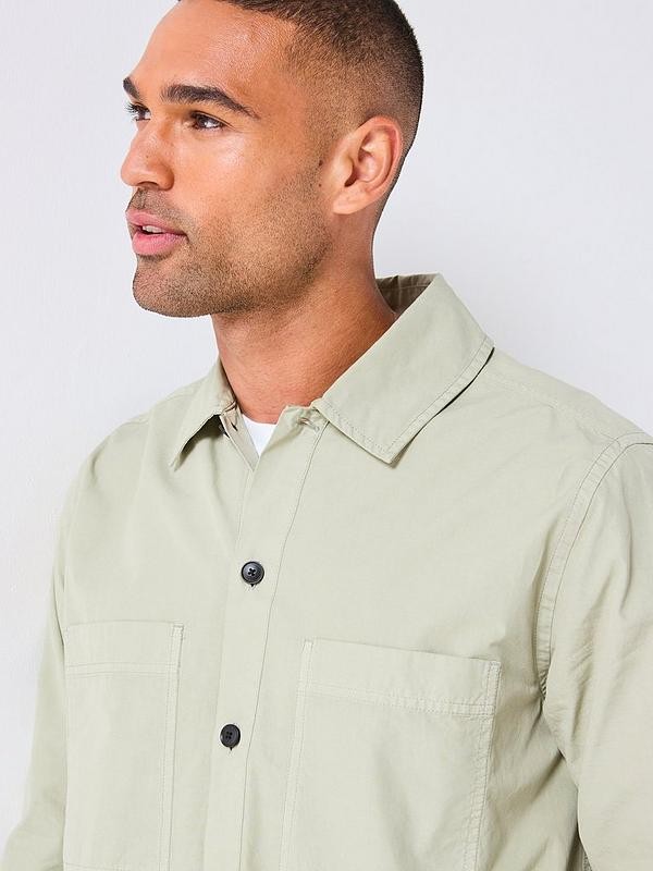 Boss Orange Locky Open Green Shirt 50543519