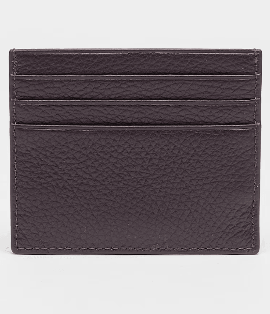 Metallic Soft Leather Violet Card Holder E2MW5129501 E2MW5129501