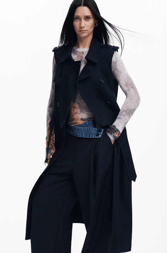 Detachable Vilma Trench