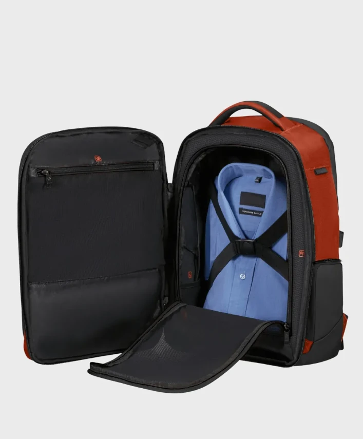 Biz2Go Terracota Red Daytrip Laptop Backpack 15.6' 