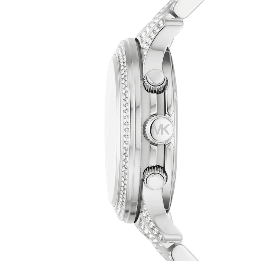Metallic Grey Stainless Steel Women's Watch MK7434