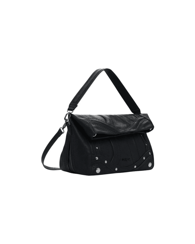 Embro Patch Loverty Black Shoulder Bag 