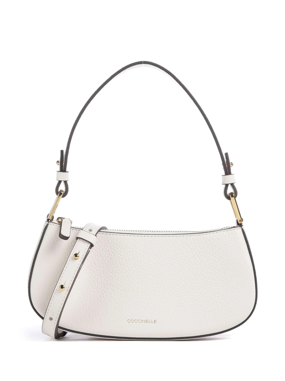 Merveille White Leather White Shoulder Bag E5 MRF 52 01 01