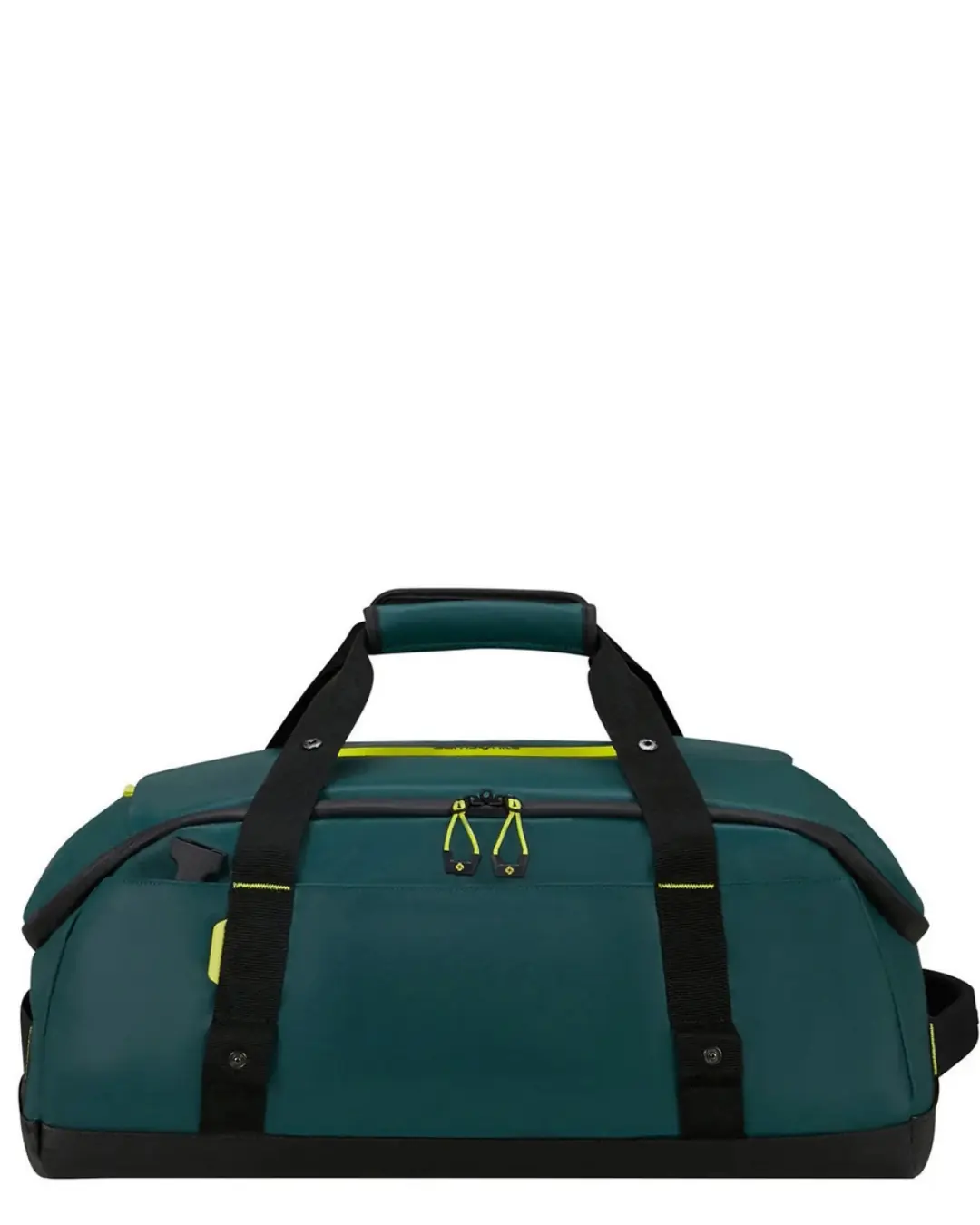 Eco Diver Dark Teal Lime Small Duffle Bag