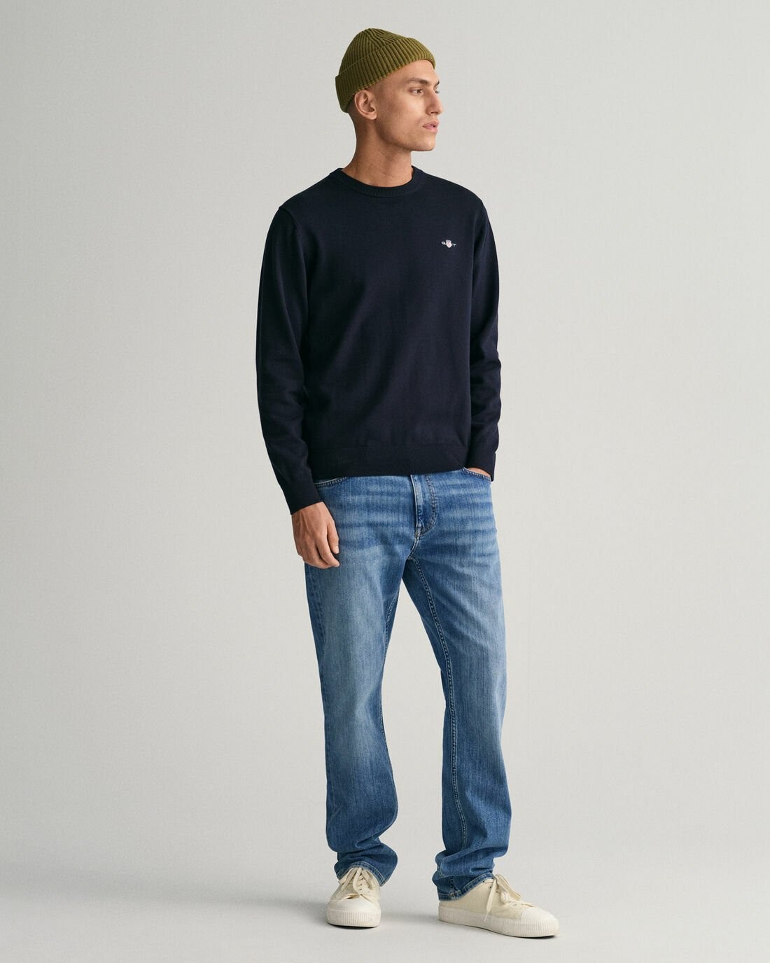 GANT C.COTTON NECK SWEATER 8030561433