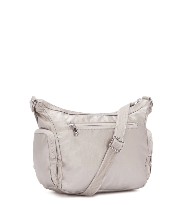 Gabb S-Medium Crossbody Bag with Adjustable Straps-Metallic Glow