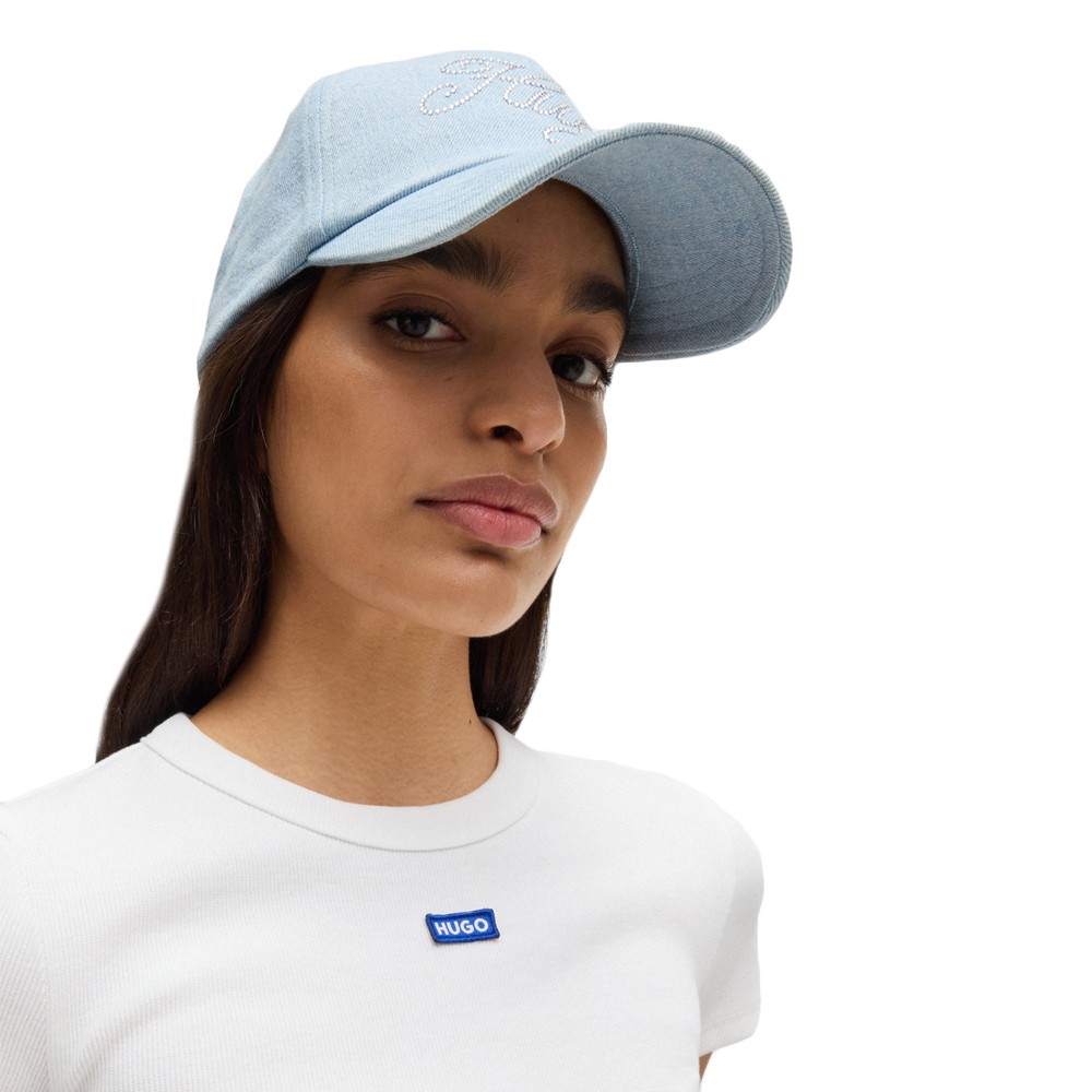 Hugo Blue Alyce Denim Blue Cap 1026113401