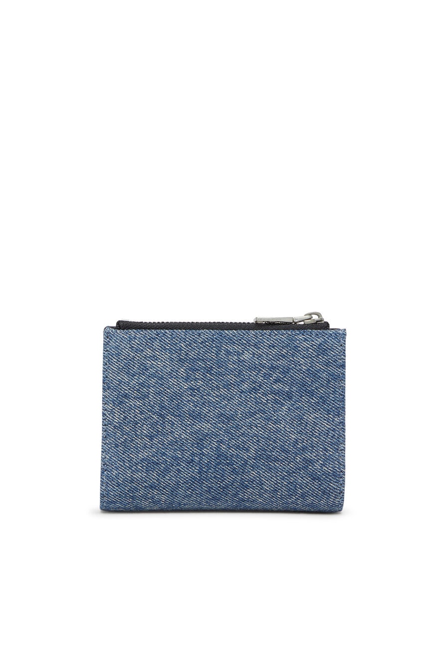 1DR Bi-Fold Zip Denim Wallet 