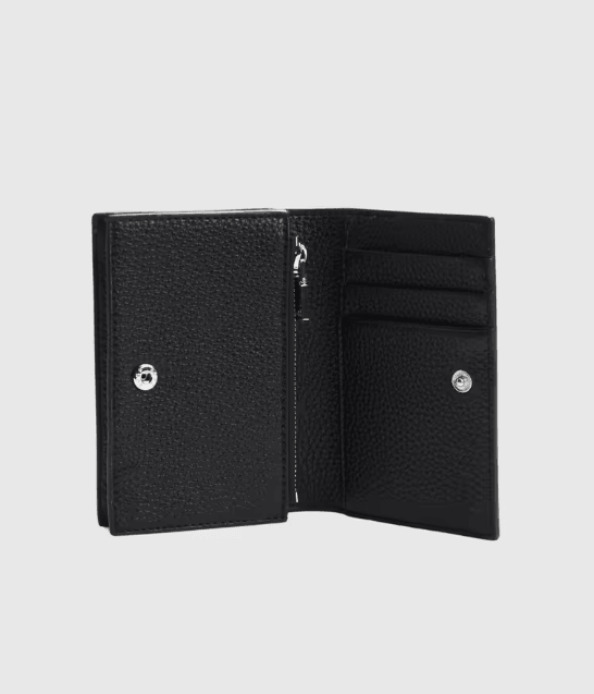 Boss Black Anett Grained Leather Small Double B Logo