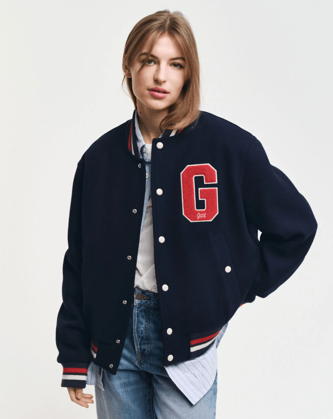 Wool Blend Varsity Jacket 7006490