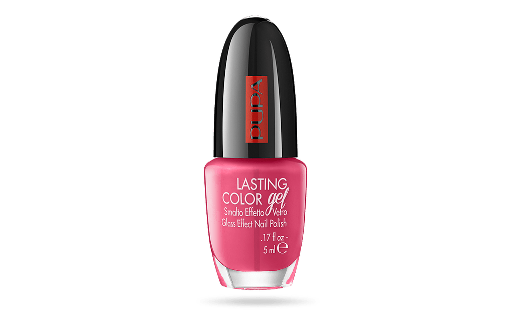 Lasting Color Gel Glass Effect Nail Polish Spicy Fushia